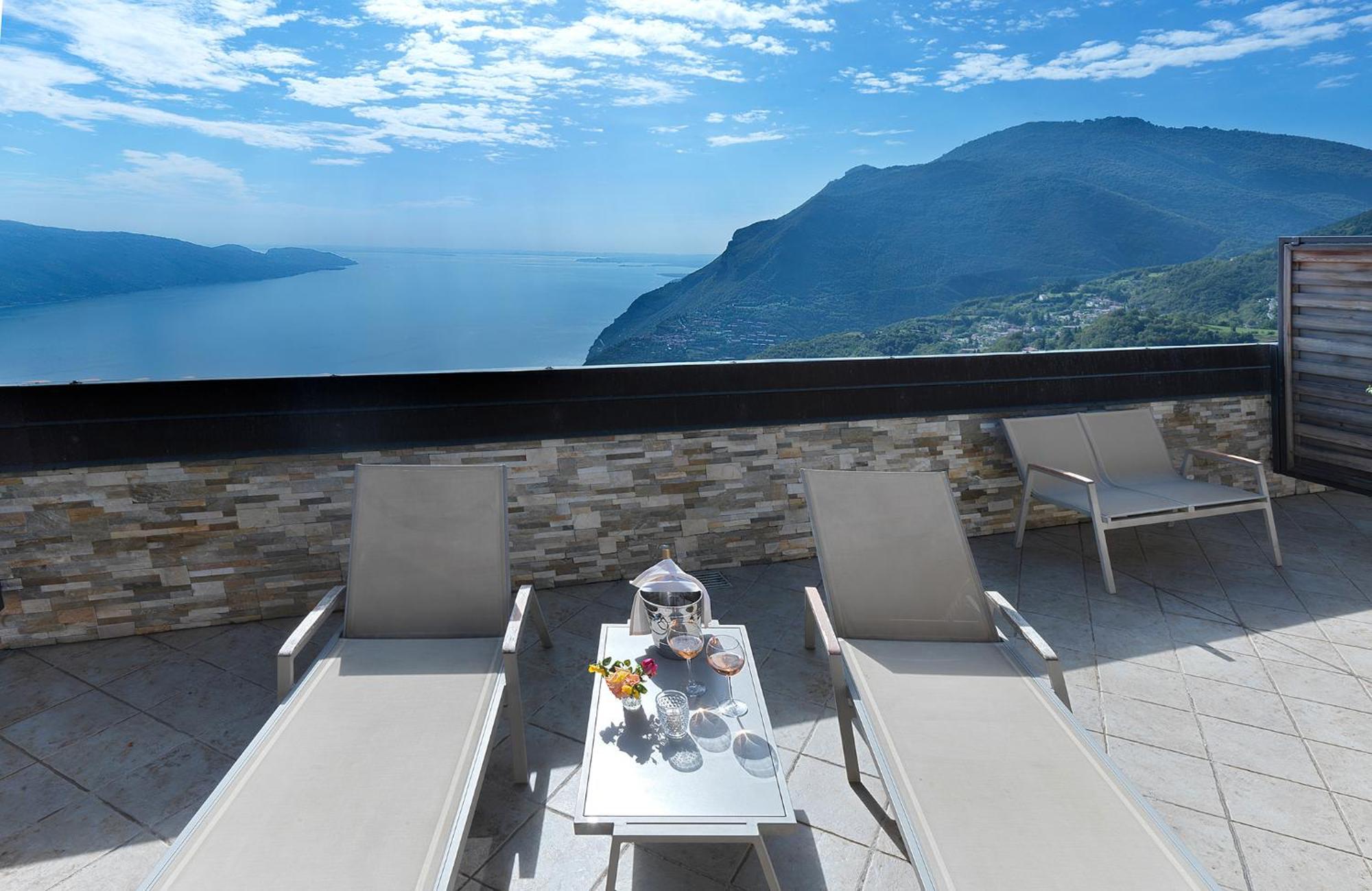 Hotel Residence Panorama La Forca, Gtsgroup Tignale Eksteriør billede